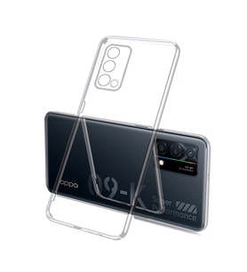Ally OPPO K9 5G Kılıf Kamera Korumalı Ultra İnce Şeffaf Silikon Kılıf