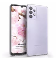 Microsonic Samsung Galaxy A32 4G Kılıf Transparent Soft Beyaz