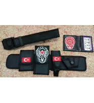 YAKIN KORUMA TESİSAT BEL KILIFI,(+),YAKIN KORUMA ROZETLİ CÜZDANI,(+),YAZISIZ PALASKA,TOPLAM (3-AD) URUN,SATIN-AL,SIVILE SATILMAZ.