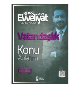 KPSS VATANDAŞLIK EVVELİYAT KONU ANLATIMI 2021 - İSEM YAYINLARI