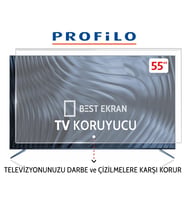 Profilo 55PA545EQG Tv Ekran Koruyucu - Profilo 55" inç 139cm 4K QLED Tv Ekran Koruyucu Paneli