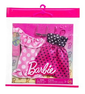Barbie'nin Kıyafet Koleksiyonu İkili Paketler GWF04 HYV04