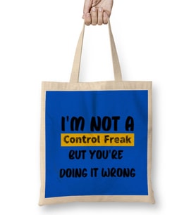Sarcasm Funny Comment Quotes Gift - Sarcastic Women And Men Humorous Saying Bez Çanta Uzun Saplı
