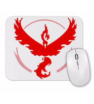 Pokemon Go Valor Kırmızı Takım Mouse Pad