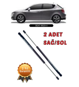 Seat Ibiza4 (08/-) Bagaj Amortisörü Takım 6j4827550