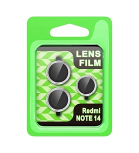 Uray store Xiaomi Note 14 5G Raze Metal Kamera Lens - Gümüş