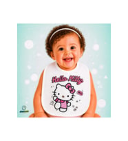 Hello Kitty Keten Bebek Mama Önlüğü – Yumuşak, Emici, Yıkanabilir, Özel Tasarım P056