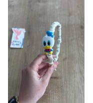 Beyaz Donald Dock Kız Çocuk Tacı