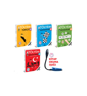 Arı Yayıncılık 8 Sınıf Beceri Temelli Sorularla Atölyem Serisi Set+ Hediye Lamba (Çok Renkli)