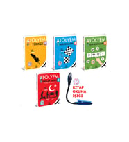Arı Yayıncılık 8 Sınıf Beceri Temelli Sorularla Atölyem Serisi Set+ Hediye Lamba (Çok Renkli)