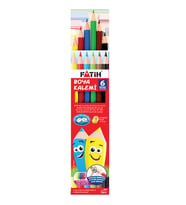 Fatih Kuru Boya Karton Kutu Tam Boy 6 Renk 33106 (Karışık)