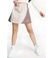Nike Air Woven Mini Skirt in Brown Kadın Dokuma Spor Etek Kahve Bej