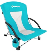 Kingcamp Lilac Beach Chair Plaj Ve Dinlenme Sandalyesi Cyan