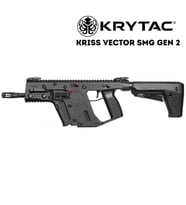KRYTAC Kriss Vector Gen2 SMG Siyah Sabit Dipçik AEG Airsoft Tüfek