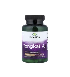 Swanson Tongkat Ali 400 mg 120 Kapsül – Bitkisel Ekstrakt  Günlük Enerji & Performans Desteği