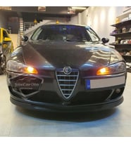 Alfa Romeo 147 Uyumlu Üniversal Astra H lip Esnek Ön Lip 2 Parça Tampon Altı Dil Karlık Ön Ek