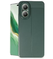 Newface Realme 12 Lite Kılıf Auto Focus Kapak - Koyu Yeşil