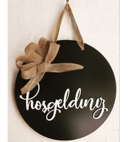 Hoşgeldiniz Kapı süsü