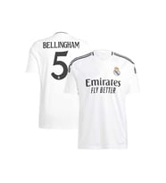 R.Madridd 2024/25 Sezon Jude Belingham Iç Saha Yetişkin Forması (Beyaz)