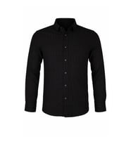 Trender Basic Siyah Erkek Gömlek 11-5264