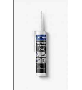 Arctron Yapıştırıcı Sızdırmaz Pu mastik 300 ml - Siyah