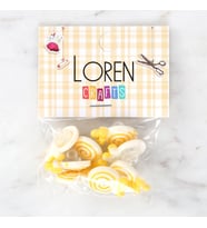 Crafts Sarı 8'Li Düğme - 3027