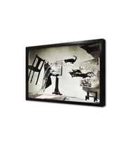 Dali Atomicus Philippe Halsman Çerçeveli Mdf Tablo