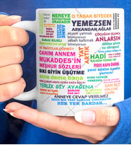Anneye Hediye, Anneler Günü Hediyesi, Meşhur Anne Sözleri Kupası, İsme Kişiye Özel Kupa Bardak