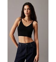 Calvin Klein RAYON SWEATER BRALETTE Kadın Büstiyer J20J224805-BEH