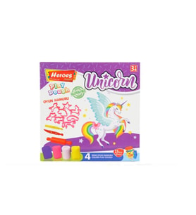 Oyun Hamuru Kalıbı Heroes Unicorn Oyun Hamuru Seti 15 Parça (Karışık)