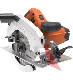 WORX WX445 1600Watt 190mm Profesyonel Lazerli Daire Testere