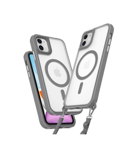 İphone 12 Kılıf Enka Magsafe Kılıf - Titan Gri