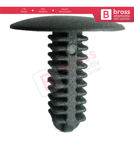 Honda 90666 SA7 0032W, Toyota 90467 05096 22 İçin 10 Adet Bagaj Astarı Tutucusu