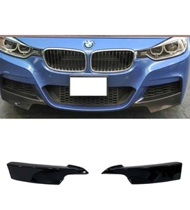 Bmw F30 3 Serisi M Performance Ön Flap Set Piona Black 2012 ve 2018 arası Plastik