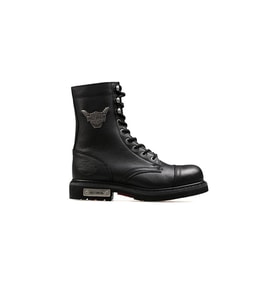 Harley Davidson 025M100553 Colmar Erkek Bot - SİYAH BASKILI DERİ