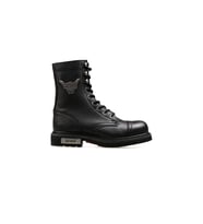 Harley Davidson 025M100553 Colmar Erkek Bot - SİYAH BASKILI DERİ