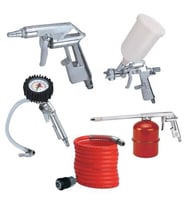 Einhell Kompresör 5 Parça Havalı Alet Seti