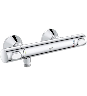 Grohe Precision Flow Termostatik Duş Bataryası, Su Tasarruflu, Krom, 34840000 (Çok Renkli)