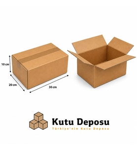 20x30x10 cm Karton Kutu (10 ADET)