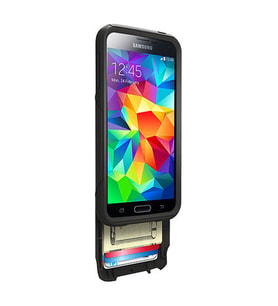 Otterbox Galaxy S5 ile Uyumlu Commuter Wallet Kılıf  Siyah