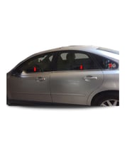 BLUEOTO Volvo S40 ( 2005-2012 ) Paslanmaz Krom Cam Çıtası 6 Parça