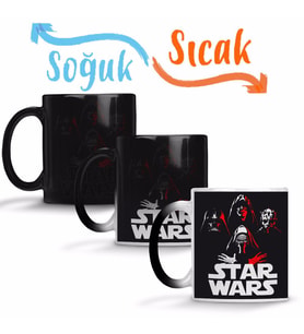Star Wars 02 Sihirli Kupa Bardak Porselen