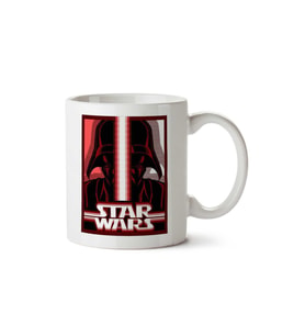 Darth Vader Sith Lord Star Wars İki Tarafı Baskılı Kupa Bardak
