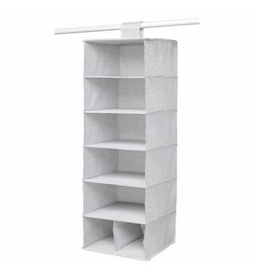 Dolap İçi Bölmeli Düzenleyici Ölçü 30x30x90 cm Beyaz-Gri Renk IKEA Bölmeli Düzenleyici Kareli