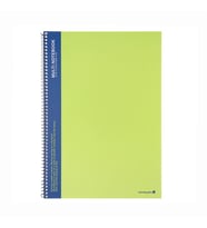 Morning Glory 5000 Trendy Çizgili Defter 25,6x18,4 cm Nane 10250-84484