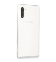 Samsung Galaxy Note 10 Kılıf Lüx Şeffaf Silikon