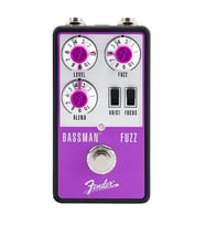 Fender 0234611000 Bassman Fuzz Bas Gitar Pedalı Vintage Bassman Tonlarını Andıran Yoğun ve Kremsi Fuzz Efekti