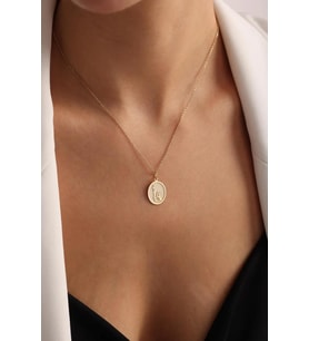 Kişiye Özel Özgürlük Heykeli Model Kolye 925K Gümüş (Gold)