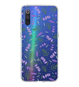 PrintiFy Xiaomi Mi 9 ile Uyumlu 1mm Slim Fit Water Color 3 Baskılı Şeffaf  Kılıf