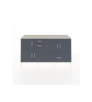 Kronos Konsol 5 Raflı 3 Çekmeceli 5 Kapaklı 176x59x99 Aytaşı-Antrasit